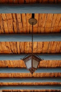 soffitto finto legno