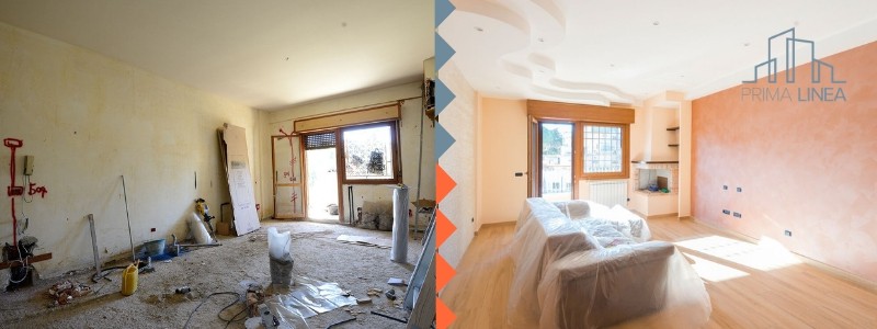 Case ristrutturate prima e dopo ristrutturazioni roma Case ristrutturate da architetti